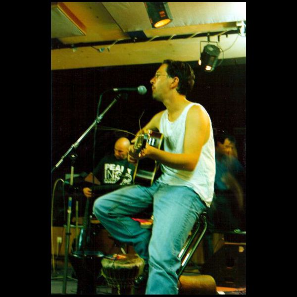Rehearsing in the studior