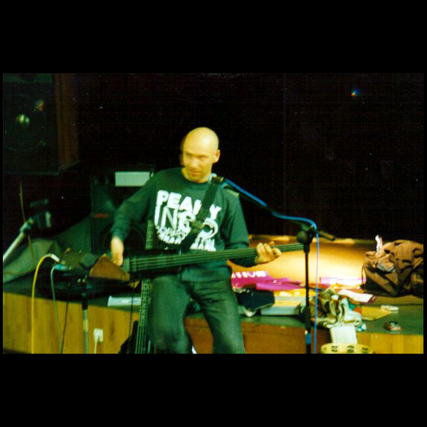 Rehearsing in the studio